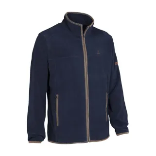 Blouson polaire Scotland 4 poches bleu marine S à 4XL
