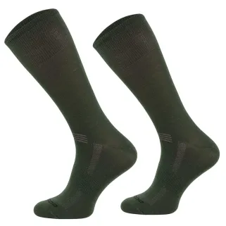 Chaussettes mérino kaki - Confort outdoor éleveurs & randonneurs