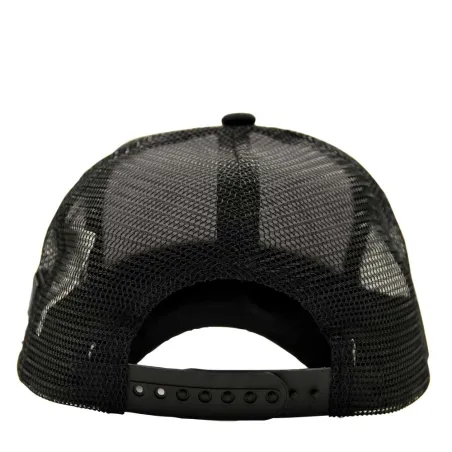 Casquette Capitole respirante réglable gris/noir en coton
