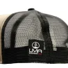 Casquette Capitole respirante réglable gris/noir en coton