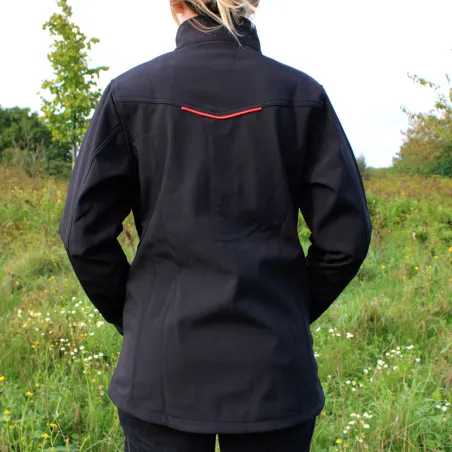 Veste softshell femme Alba - Noir - XXS à 2XL