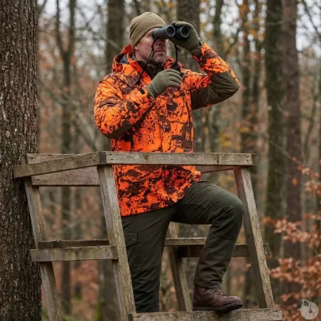 Veste Ridge Thermo camo orange - S à 5XL