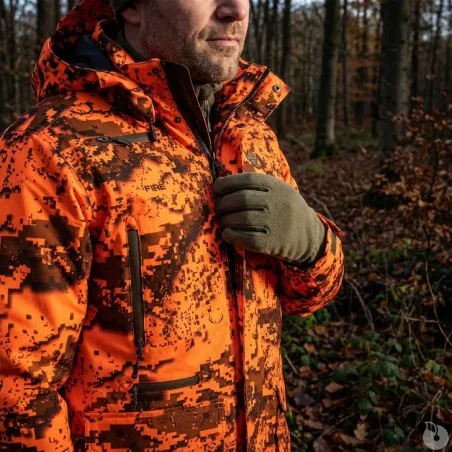 Veste Ridge Thermo camo orange - S à 5XL