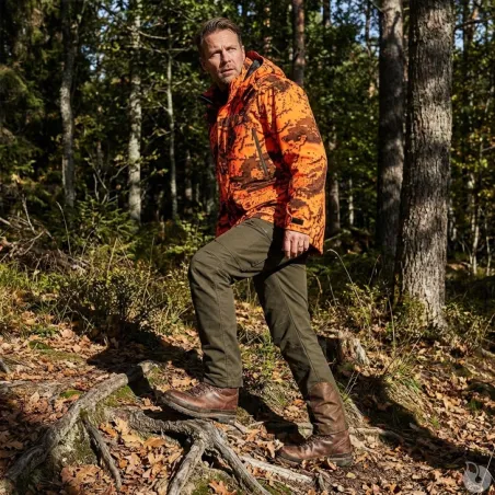 Veste Ridge Thermo camo orange - S à 5XL