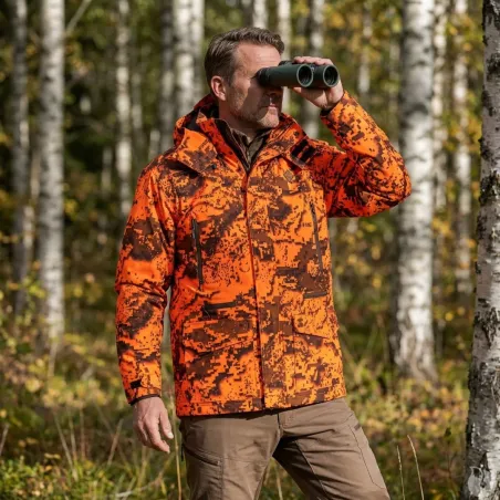 Veste Ridge Thermo camo orange - S à 5XL