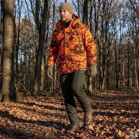 Veste Ridge Thermo camo orange - S à 5XL