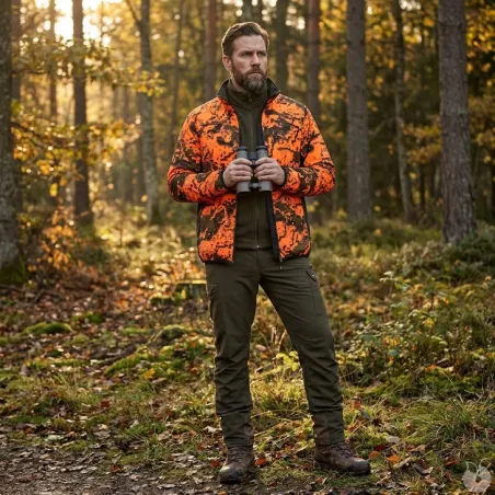 Veste Ridge Thermo camo orange - S à 5XL