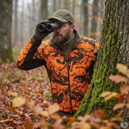 Veste Ridge Thermo camo orange - S à 5XL