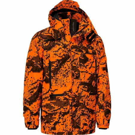 Veste Ridge Thermo camo orange - S à 5XL