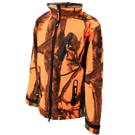 Blouson enfant Softshell Ghostcamo 6-16 ans 3 poches