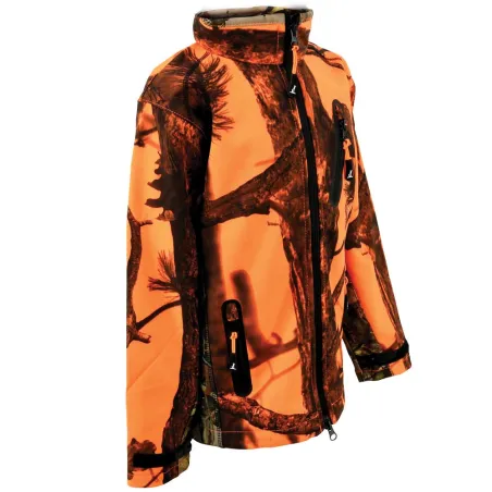 Blouson enfant Softshell Ghostcamo 6-16 ans 3 poches