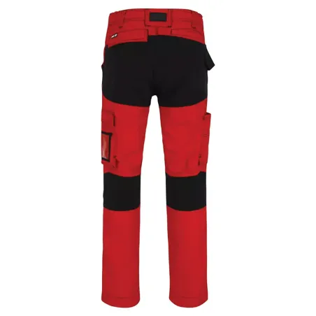 Pantalon travail homme Hector Herock® rouge multi-poches
