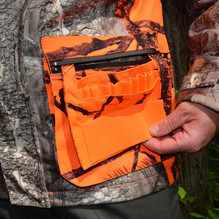 Veste chasse Warm Hunt 4 camo orange - M à 3XL