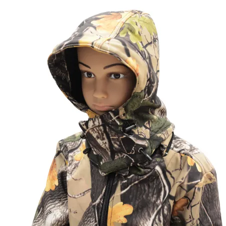 Veste Softshell enfant Buffalo camo - Tailles 8 à 14 ans