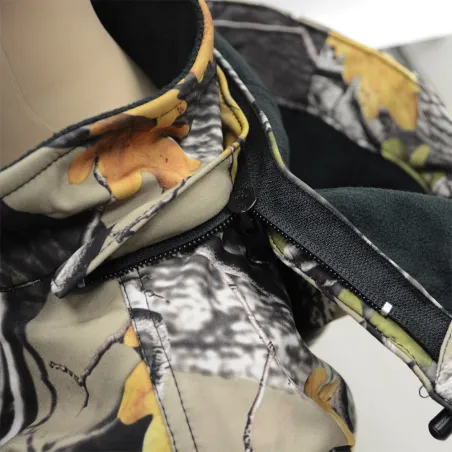 Veste Softshell enfant Buffalo camo - Tailles 8 à 14 ans