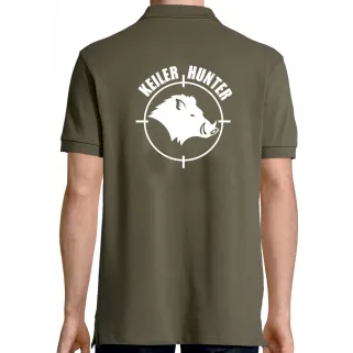 Polo Keiler Hunter kaki - Confort et résistance