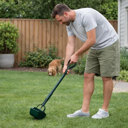 Pelle ramasse-crottes ergonomique pour chiens et chats