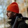 Bonnet Ultra Swedteam® orange néon - Visibilité optimale