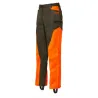 Pantalon traque imperméable Attila kaki/orange Verney-Carron
