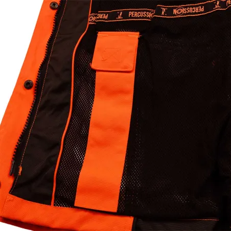 Veste chasse femme Stronger 6 poches orange XS-2XL