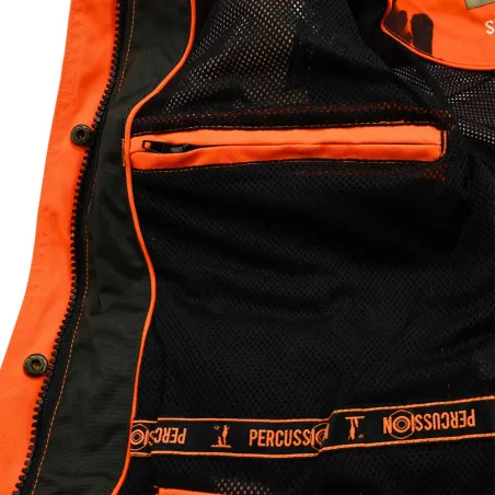 Veste chasse femme Stronger 6 poches orange XS-2XL