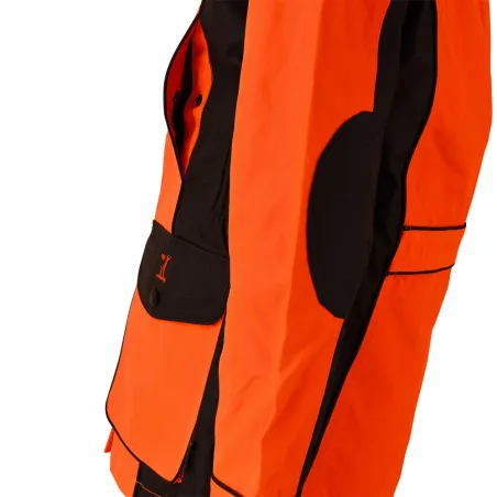 Veste chasse femme Stronger 6 poches orange XS-2XL
