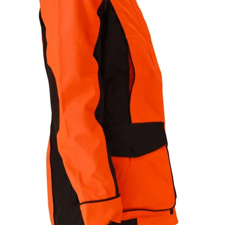 Veste chasse femme Stronger 6 poches orange XS-2XL