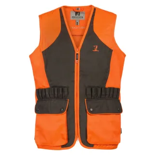 Gilet chasse haute visibilité déperlant 65% polyester
