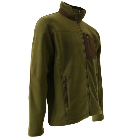 Blouson polaire Percussion kaki/marron M à 4XL