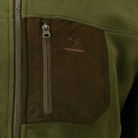 Blouson polaire Percussion kaki/marron M à 4XL