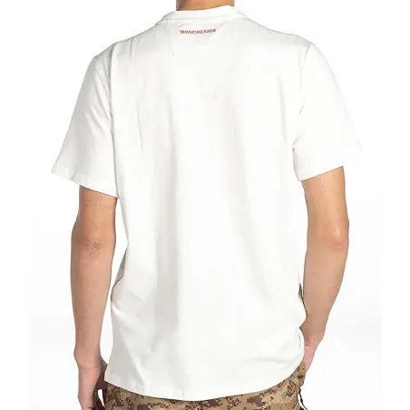 T-shirt Homme Springer Winchester® - Blanc - Coton 180g