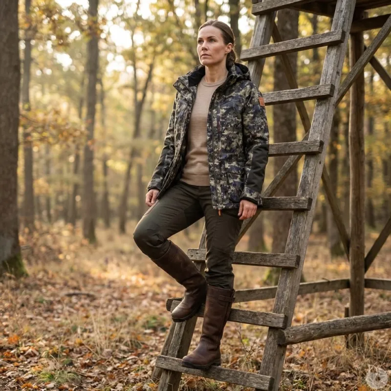 Veste chasse femme Anar Hirvas - Polyester résistant