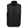 Veste matelassée sans manches col montant S à 3XL