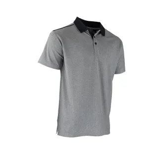 Polo Homme LMA® Gris Chiné - Confort & Style Éleveur