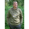 Sweat capuche kaki Bartavel® scène grands animaux