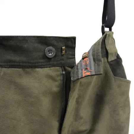 Salopette Grand Nord polaire kaki/marron - Percussion®