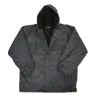 Veste coupe-vent fourrée kaki S à 3XL - imperméable