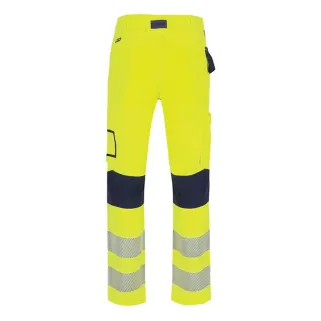 Pantalon travail homme Hector Herock® jaune multi-poches