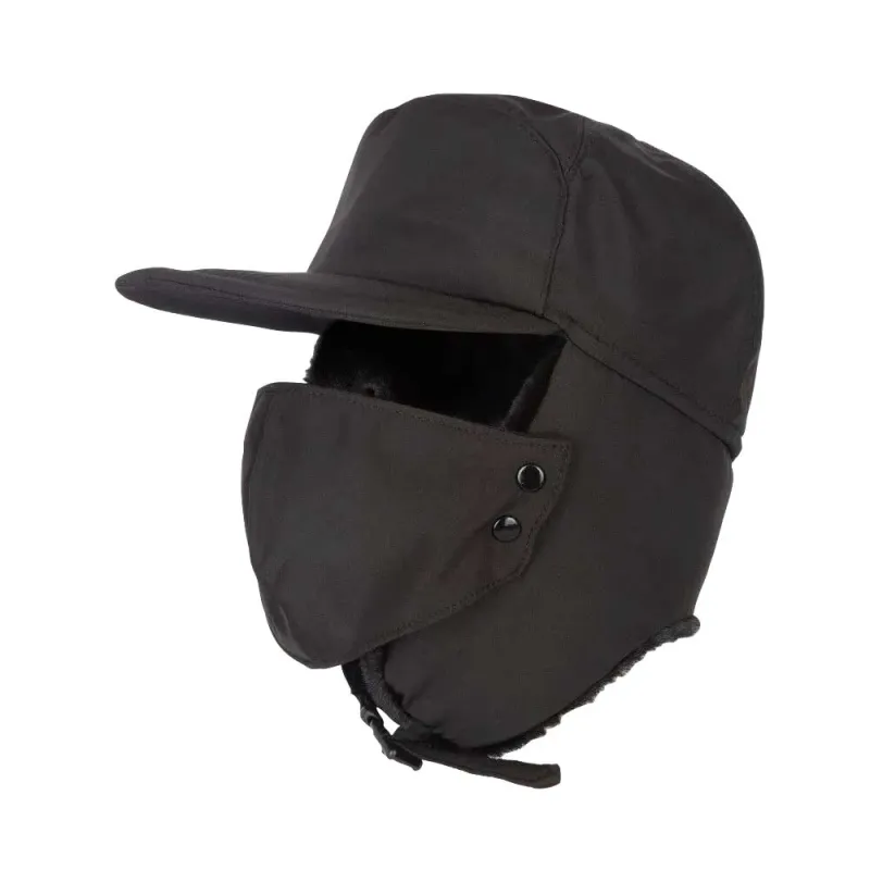 Chapeau Bleriot Trapper - Couvre-visage amovible