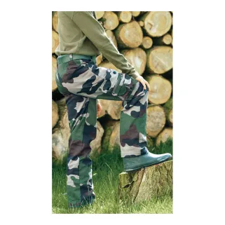 Pantalon treillis enfant 6 poches camo 6-14 ans