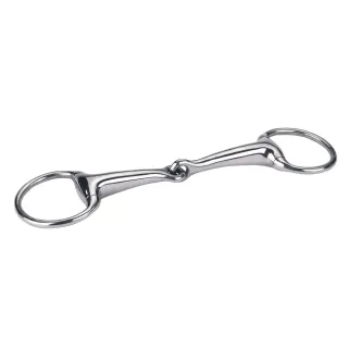 Mors olive en acier inox 12,5 cm pour cheval