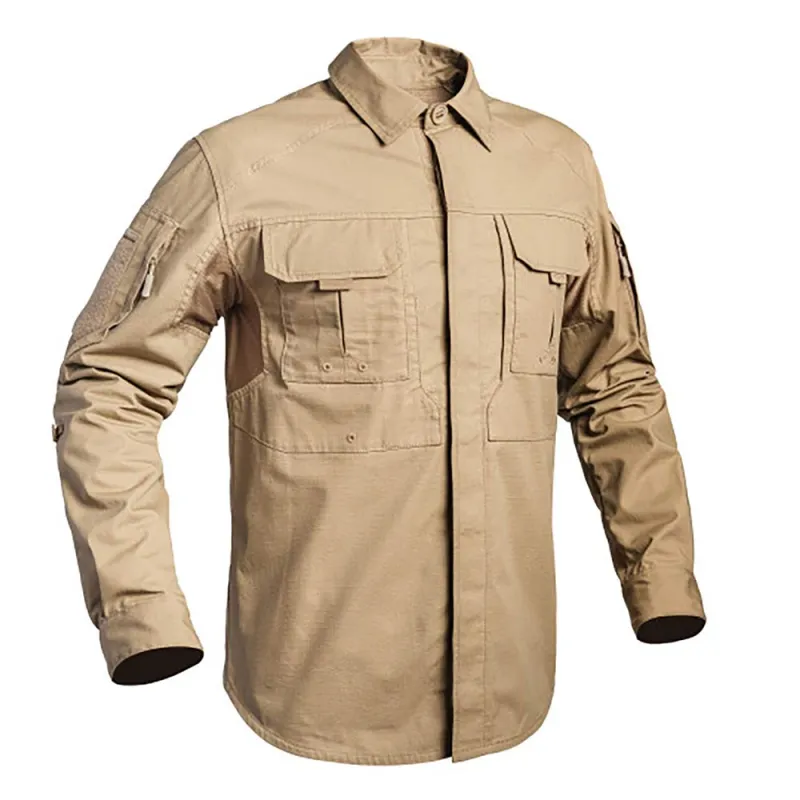 Chemise Fighter respirante renforcée sable M à 3XL
