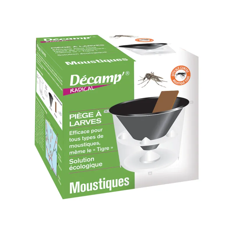 Piège écologique larves moustiques - Réutilisable sans insecticide