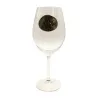 Verres à vin 360 ml motif gibier en étain - Lot de 6