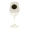 Verres à vin 360 ml motif gibier en étain - Lot de 6