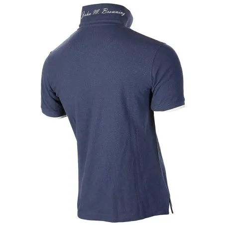 Polo Homme Browning® Ultra 79 - Bleu Coton Léger