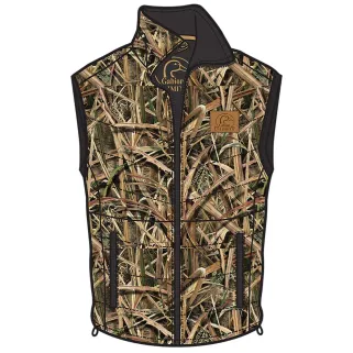 Gilet camouflage Roseaux 4 poches - Chasse & Élevage