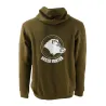 Sweat Hunter kaki 50% coton - Confort outdoor