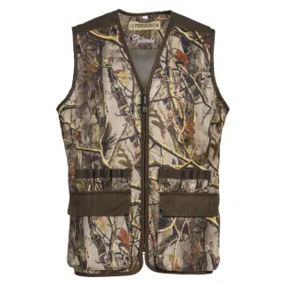 Gilet chasse Palombe Forest Evo 12 tubes déperlant