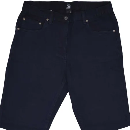 Jeans femme confort stretch bleu foncé - Tailles 38 à 54